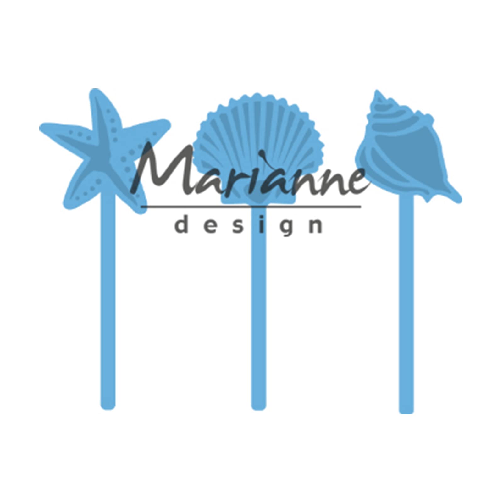 Marianne Design Cutting Die, Metal, Blue, Medium