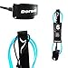 DORSAL Surf Leash for Surfboard Longboard SUP Leg Rope 6' Blue
