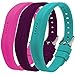 Replacement Bands for Flex 2, 2016 New Bands for Fit bit Flex2, Buckle Closure, Pack of 3