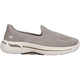 Skechers Womens Go Walk Arch Fit Imagined Walking Sneakers Shoes Casual - Beige - Size 10 M