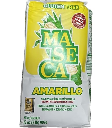 Amazon.com : Maseca Instant Yellow Corn Masa Flour 4.4lb | Masa