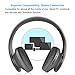 Ifecco Bluetooth Headphones, 4 in 1 Upgrade Bluetooth Foldable Over-ear Headsets with Micro Support SD/TF Card for Bluetooth-enabled Devices (Cool Gray)