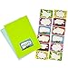 Fancy Land 200 Pcs Colorful Name Tags Labels Perforated Roll Tag for Classroom School Office Home Mailing