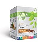 Vega One All-in-One Plant Based Protein Powder, Vanilla Chai, 1.5 oz, 10 Count