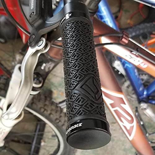 corki Mountain Bike Grips,Double Lock on Locking Bicycle Handlebar