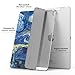 MoKo Case for iPad Pro 10.5 - Slim Lightweight Smart-shell Stand Cover with Translucent Frosted Back Protector for Apple iPad Pro 10.5 Inch 2017 Released Tablet, Starry Night (Auto Wake / Sleep)