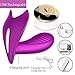 Powerful Portable Handheld Invisible Wearable- Massage Wireless V-ǐbr-át-ors -USB Rechargeable Remote Control Toy -Purple