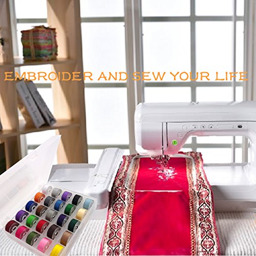 5 New+brothread+Assorted+Embroidery+Polyester