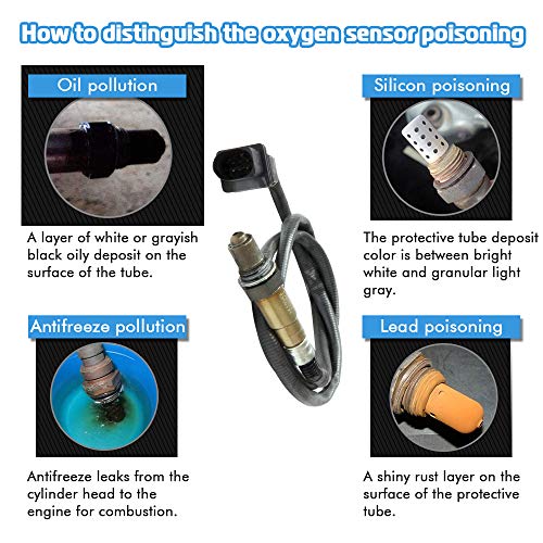 image for Apeixoto LSU 4.9 Wide Band Oxygen Sensor Replacement with OE Part # 17