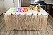 KINWAL Aloha Happiness Hawaiian Leis Necklaces (Pack of 36) + 1 Beige Grass Table Skirt (9ft) - Excellent Birthday Moana Party