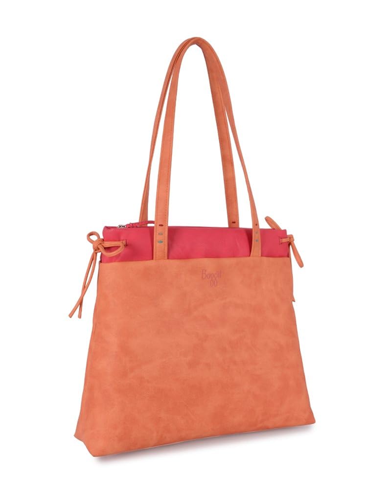 baggit women's tote bag (orange)