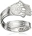 Alex and Ani Spoon Hand of Fatima Stackable Ring, Size 7-9