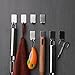 Adhesive Hooks, Strong Hooks Wall Hanger Stainless Steel Waterproof Wall Hooks for Robe Coat Towel Keys Bags Christmas Lights-Home Kitchen Bathroom Office 8-pack
