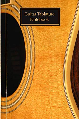Guitar Tablature Notebook: A blank musical chord notation book for musicians