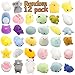 WATINC Random 12 Pcs Cute Animal Squishy, Kawaii Mini Soft Squeeze Toy,Fidget Hand Toy for Kids Gift,Stress Relief,Decoration,12 Pack