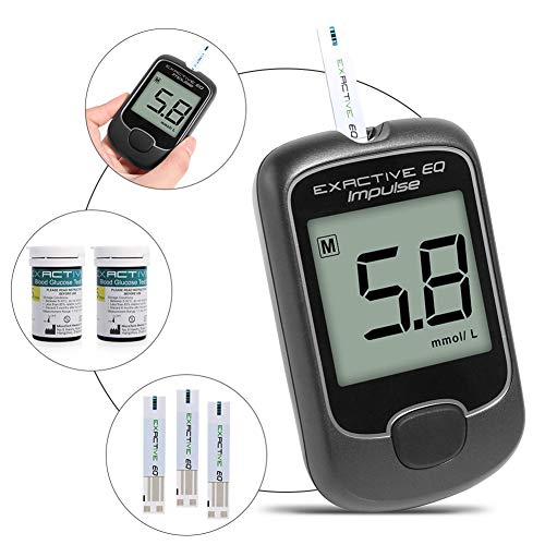 Fall-Blood-Sugar-Tester-Blood-Glucose-Monitor-Meter-Diabetes-Testing-Kit-with-50-Codefree-Test-Strips-and-50-Lancets-for-Diabetics