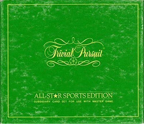 Trivial Pursuit All-Star Sports Edition (Subsidiary card set for use with Master Game)Outdated Version by Trivial Pursuit