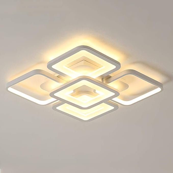 SMEJS Modern LED Chandelier for Living Room Decoration Ceiling