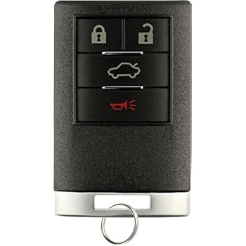 KeylessOption Keyless Entry Remote Control Car Key Fob Replacement for Cadillac CTS, STS, DTS