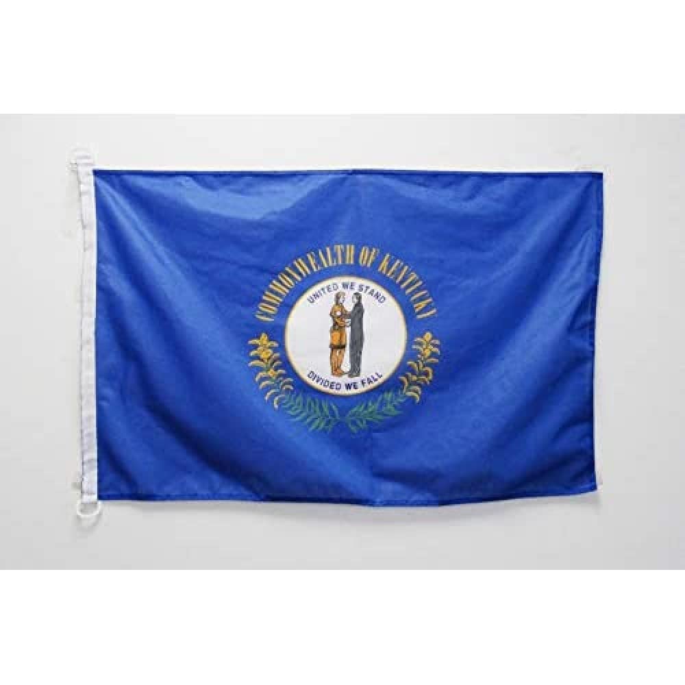 AZ FLAG Kentucky Nautical Flag 18'' x 12'', US state of Kentucky flags 30 x 45 cm, Banner 12x18 in for boat — image 1