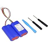 Hixon Replacement Battery for Beats Pill XL, 7.2V 4400mAh Li-ion Battery Fits for Beats Pill XL,J273/ICR18650NH Portable Wireless Bluetooth Speaker