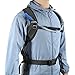 Evecase Hydration Backpack Daypack with 2 Liter Water Bladder for Cycling Hiking Climbing Running Camping and Any Other Outdoor Sport - Black