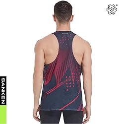 Sanken Men's Seamless Running Tank Tops Ultra