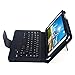 IVSO Acer Iconia A1-840 FHD Bluetooth Keyboard Portfolio Case - DETACHABLE Bluetooth Keyboard Stand Case / Cover for Acer Iconia A1-840 FHD Tablet (Black)