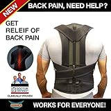 Posture Corrector for Women & Men - Upper Back Support & Shoulder Brace