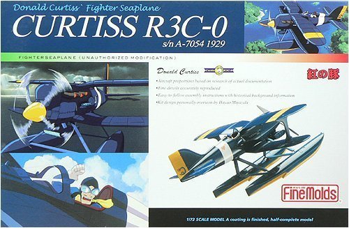 Curtiss R3Co Fighter Seaplane (Painted Halfcomplete Model) 172