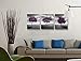 NUOLAN Canvas Print 3 Panels PURPLE TREES Modern Landscape Framed Canvas Wall Art -P3L3030-003