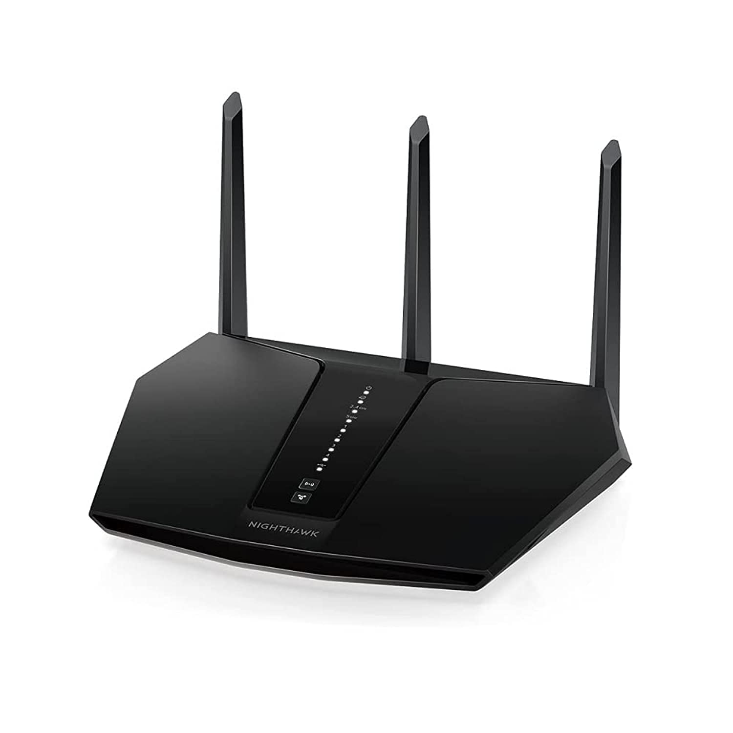NETGEAR Nighthawk WiFi 6 Router (RAX30), Dual-Band Wireless AX2400 Speed (up to 2.4 Gbps), Coverage up to 125 m²