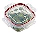 Rubbermaid Lock-Its Food Storage Containers with Easy Find Lids, 12-Piece Set