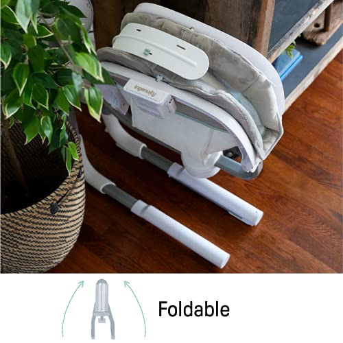 Ingenuity Anyway Sway 5Speed MultiDirection Portable Baby Swing with