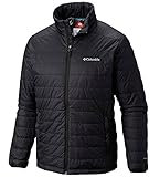 Columbia Mens Crested Butte II Omni-Heat Jacket, BLACK (XL)