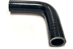 Zevaroy ID 3/4" 19mm 90 Degree Elbow Coupler Hose Silicone 4-Ply Reinforced Turbo Intercooler Intake Piping Hoses High Temp