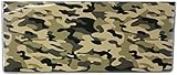 Oversize Large Print Camouflage Check Register with Cover