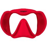 Radical Scuba Diving Mask - Red