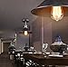 CLAXY Ecopower Industrial Mini Ceiling Light Bronze Semi-Flush Mount Ceiling Light Fixture
