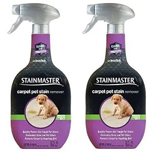 Image of STAINMASTER Carpet Pet Stain & Odor Remover Cleaner, 22 Ounce (Pack of 2)