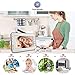 Baby Monitor No WiFi with 2 Cameras, 12hr Long Battery Life, 1000ft Range, 5