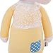 SKM Stuffed Doll Toy Bunny Girls Baby Angela Plush Doll 14 inch Soft Cuddly Kind Rabbit Doll for Baby Kids - Birthday Gifts, Kid's Sleeping Partner, MeToo X, Yellow