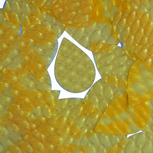 3D Yellow Tear Drop 1.5