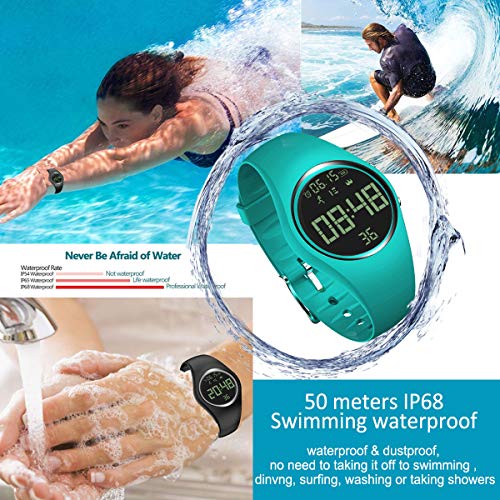 Eloj podómetro 3d sin bluetooth pulsera deportiva ip68