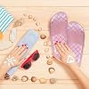 Roxoni-Womens-Summer-Flip-Flop-Open-Toe-Jelly-Glitter-Slide-Sandal-Slippers