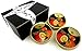 Cavendish & Harvey Orange Drops, 5.3 oz Tins in a BlackTie Box (Pack of 3)