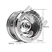 INJORA RC Rims 4pcs 2.2inch Beadlock Wheels Hub for 1/10 RC Car Axial SCX10 RR10 AX10 Wraith 90056 90045 YETI 90026 90025 (Silver)