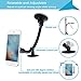 EXSHOW Car Phone Holder, Magnetic Windscreen Car Mount, Flexible Long Arm Windshield Suction Phone Cradle with Dashboard Base for iPhone xr xs x 8 Plus Huawei Mate 10 9 Honor Samsung S10 S9+ Note etc