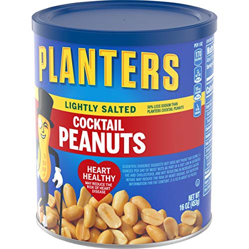 Planters Lightly Salted Cocktail Peanuts (16 oz Jar) Pricepulse
