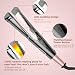 COOLKESI Ionic Hair Straightener & Curler 2 in 1, Tourmaline Ceramic Twisted Curling Straightening Flat Iron, Fast Heating Hair Styling Tools with Adjustable Temperature, LCD Display & Auto Shut-Offthumb 3